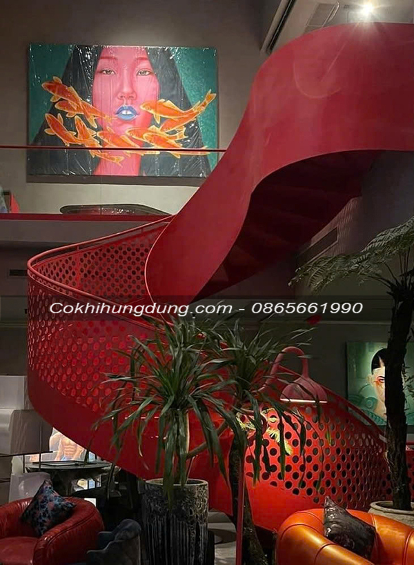 cầu thang xoắn ốc đẹp 15