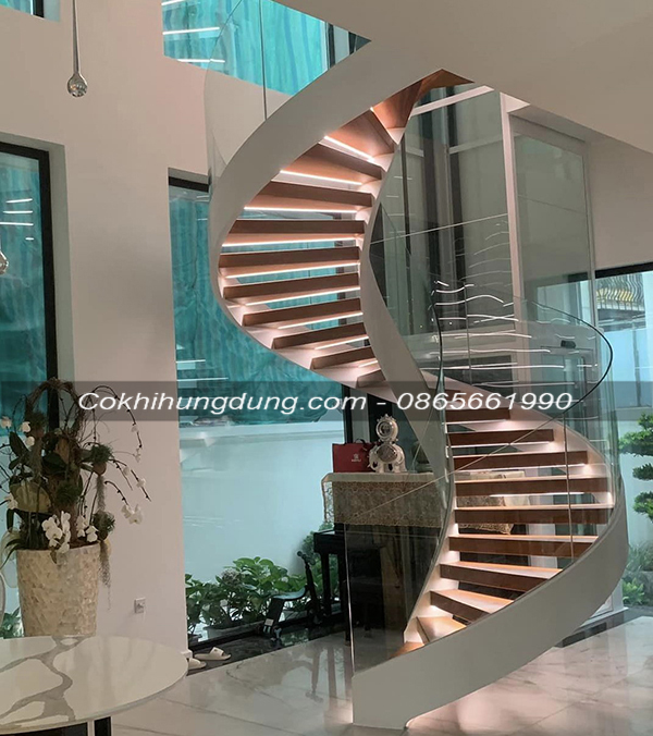 cầu thang xoắn ốc đẹp 16