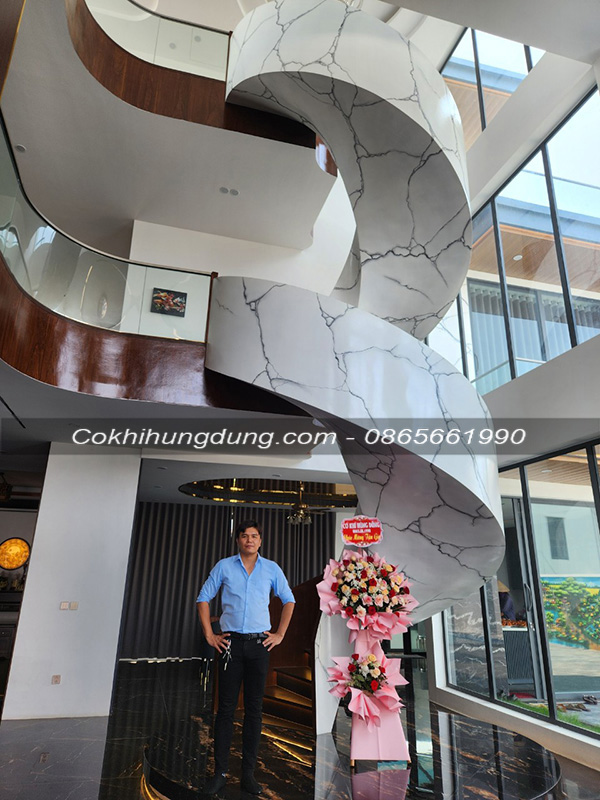 cầu thang xoắn ốc đẹp 5
