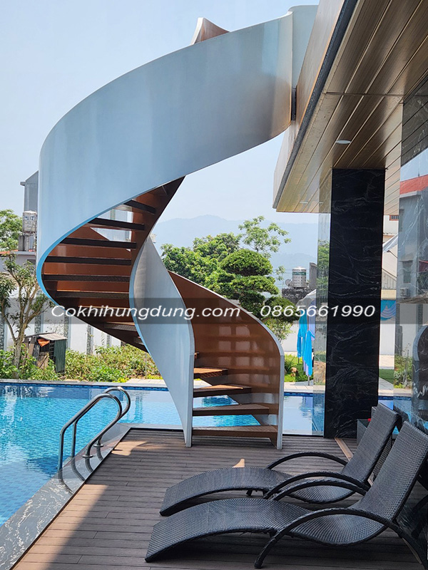 cầu thang xoắn ốc đẹp 6