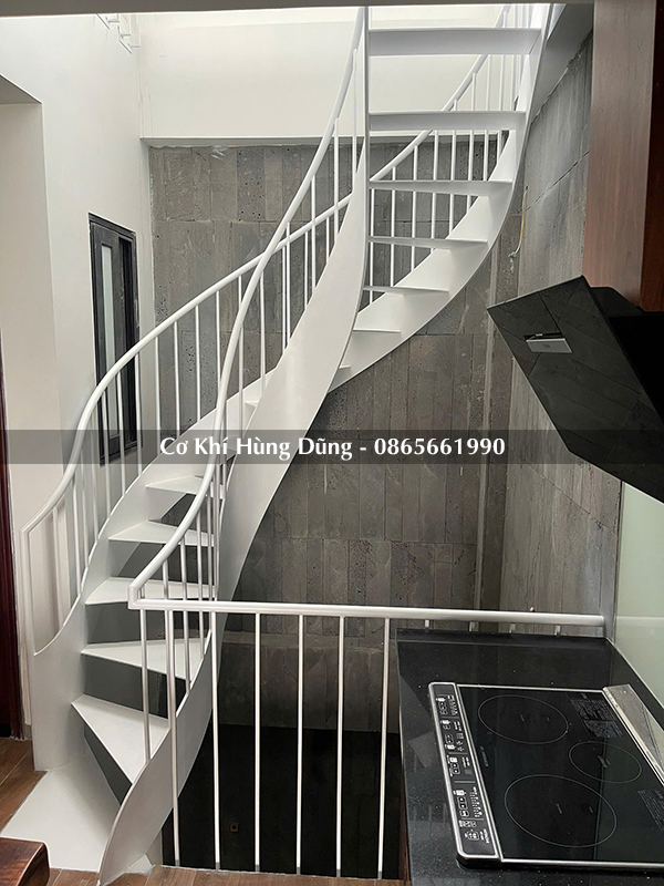 mẫu cầu thang xoắn ốc đẹp 41