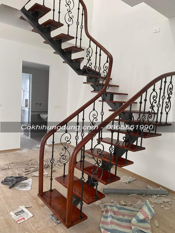 cầu thang xương cá giá rẻ 16 cầu thang xương cá giá rẻ 16