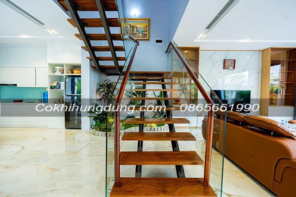 Mẫu cầu thang xương cá đẹp 10 Mẫu cầu thang xương cá đẹp 10