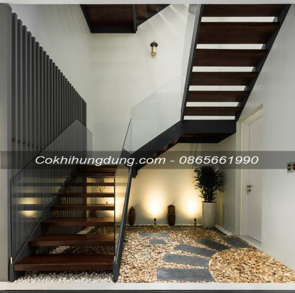 Mẫu cầu thang xương cá đẹp 12 Mẫu cầu thang xương cá đẹp 12