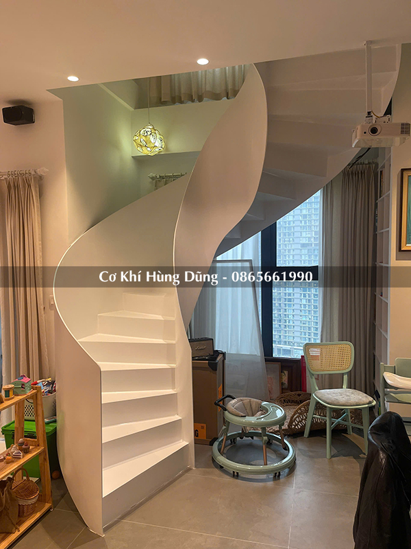 mẫu cầu thang xoắn ốc đẹp 15 mẫu cầu thang xoắn ốc đẹp 15