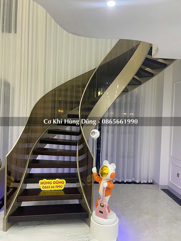 cầu thang xoắn ốc đẹp, cao cấp
